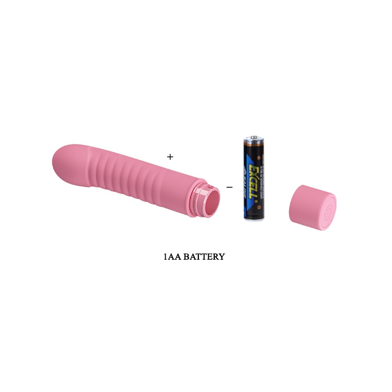 vibromasseur mick pretty love 10 x 27 cm rose 7