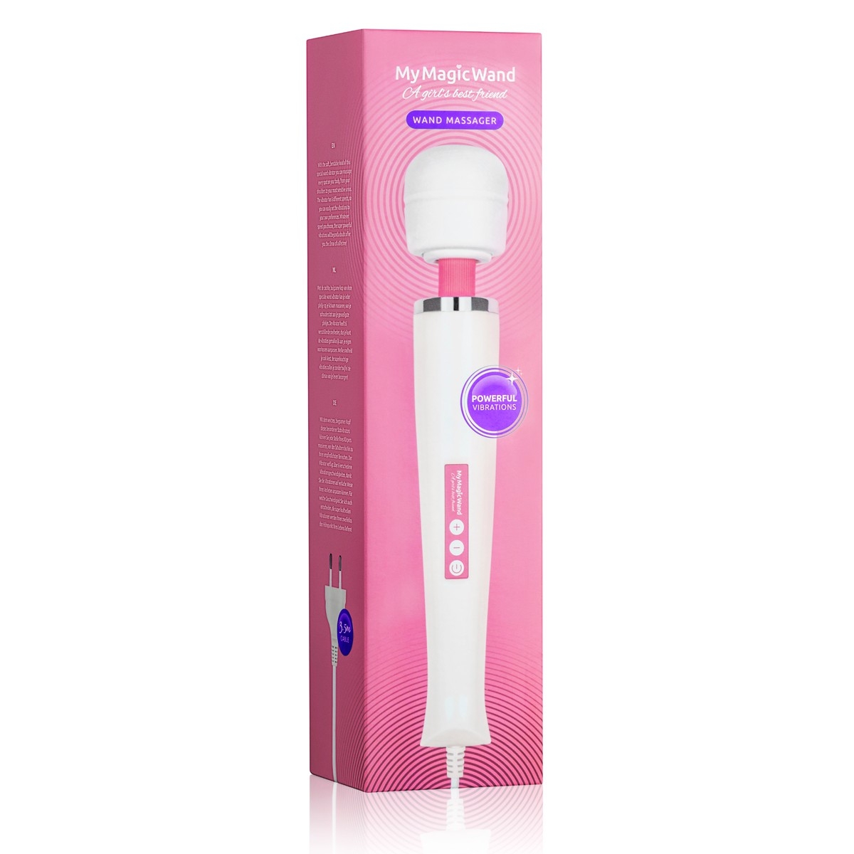 vibromasseur my magic wand tete 58mm rose 1