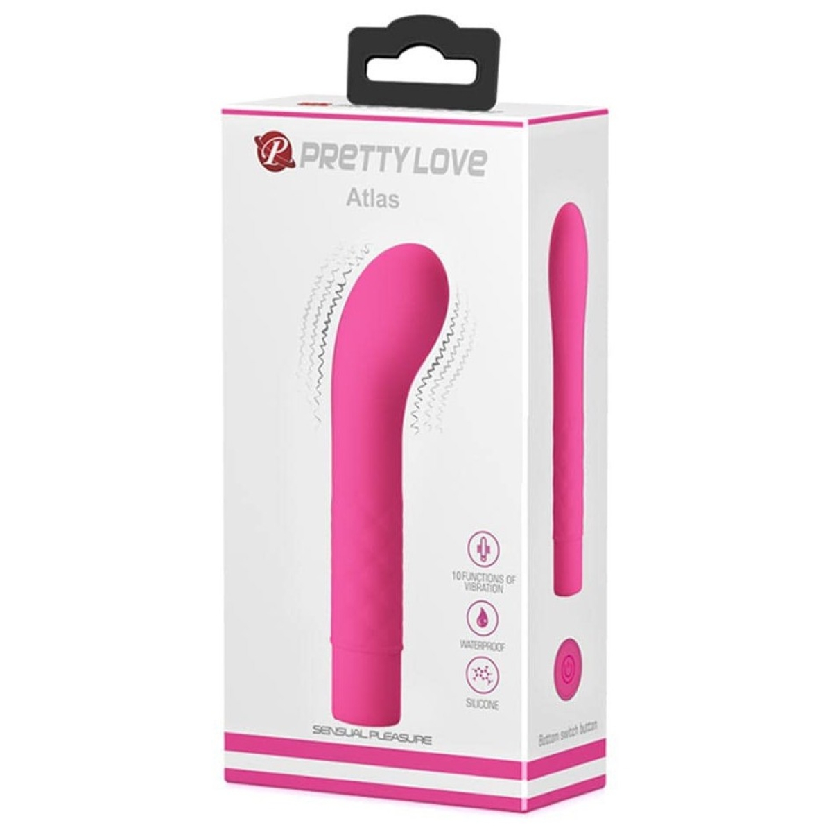 vibromasseur point g atlas rose fushia 1