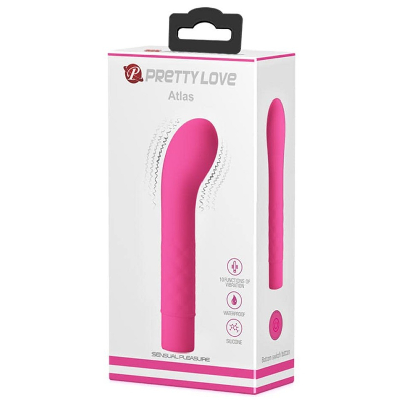 vibromasseur point g atlas rose fushia 1