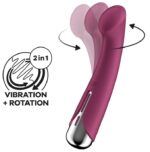 vibromasseur point g spinning g spot 1 11 x 35cm framboise