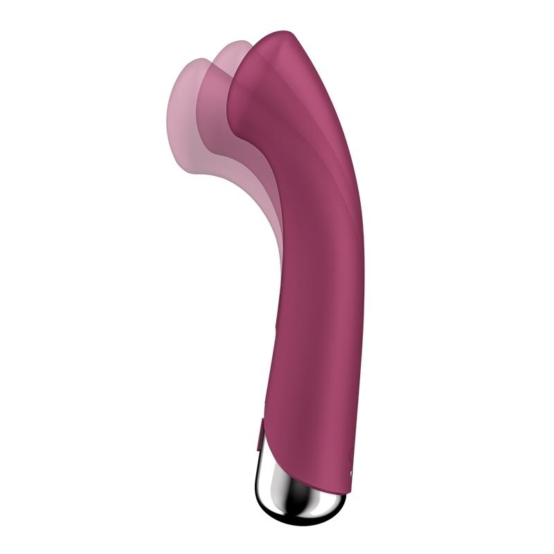 vibromasseur point g spinning g spot 1 11 x 35cm framboise 2