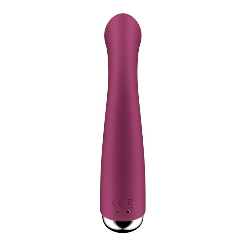 vibromasseur point g spinning g spot 1 11 x 35cm framboise 4
