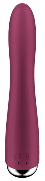 vibromasseur point g spinning vibe 1 11 x 3cm framboise 5