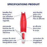 vibromasseur power flower satisfyer vibes 2