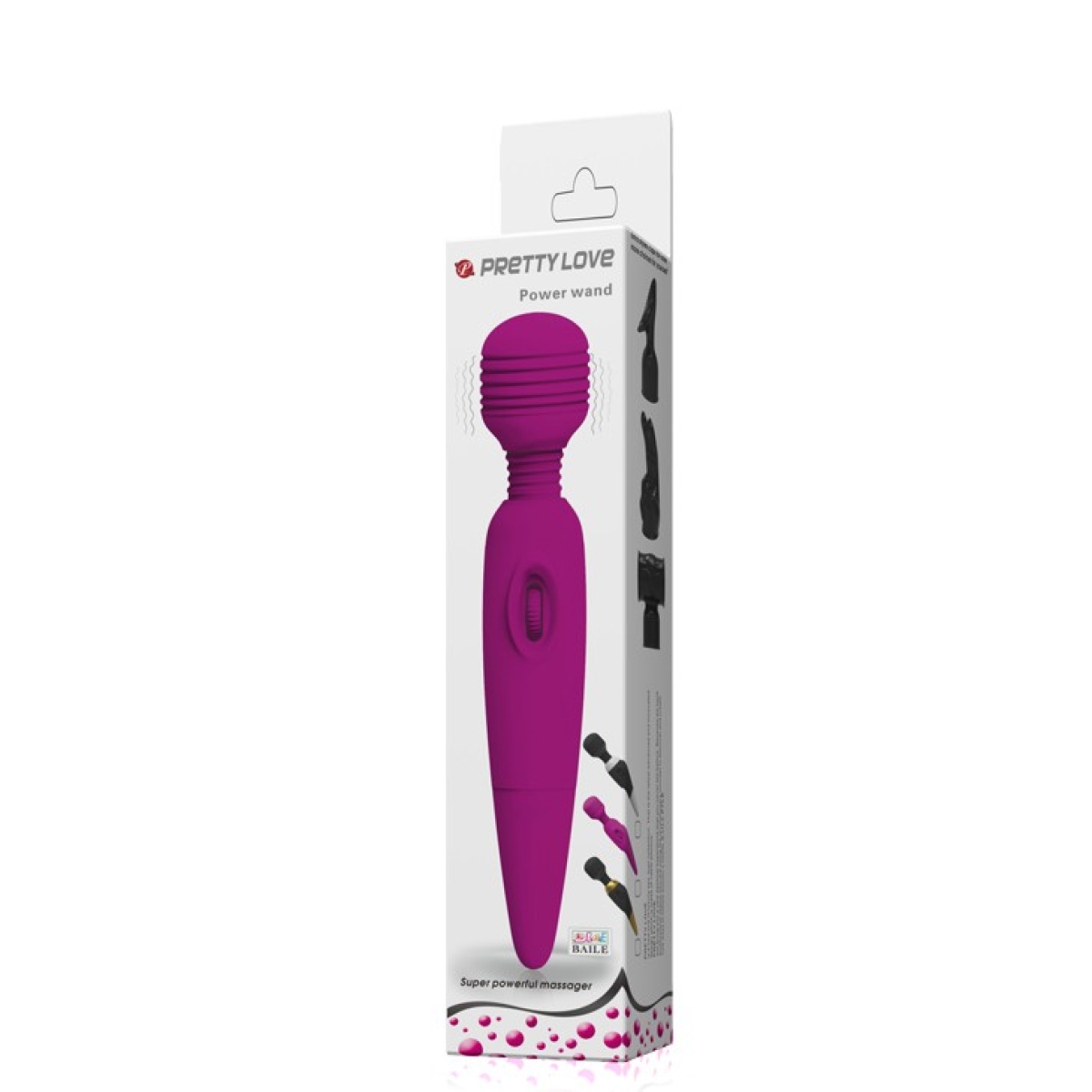 vibromasseur power wand tete 45mm 2
