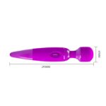 vibromasseur power wand tete 45mm 3