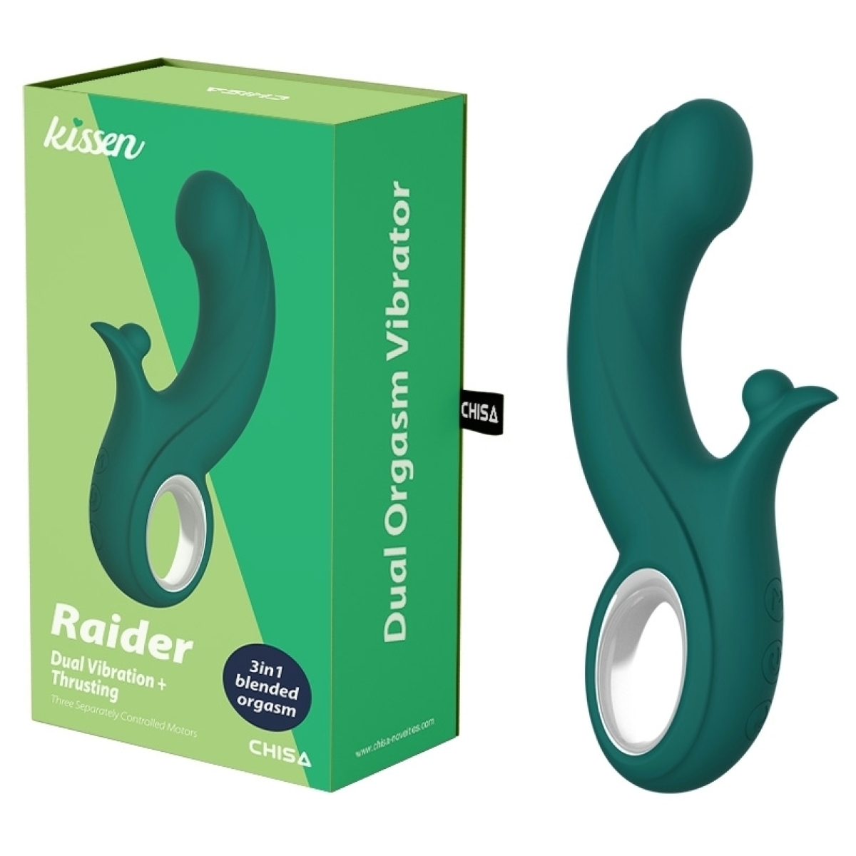 vibromasseur rabbit raider 13 x 35cm 1