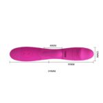 vibromasseur rabbit snappy 95 x 32cm rose 2