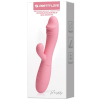vibromasseur rabbit snappy 95 x 32cm rose pastel 1