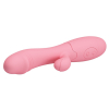 vibromasseur rabbit snappy 95 x 32cm rose pastel 3
