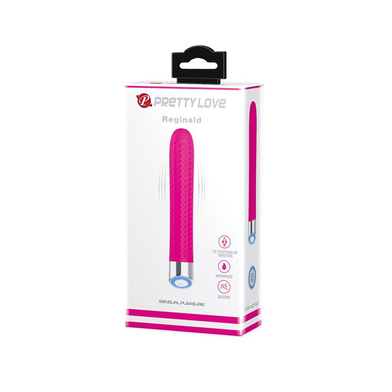 vibromasseur reginald 165 x 27 cm rose 1