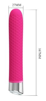 vibromasseur reginald 165 x 27 cm rose 5