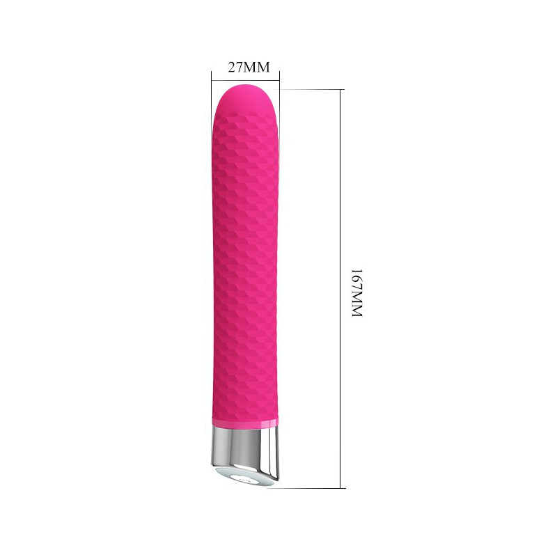 vibromasseur reginald 165 x 27 cm rose 5