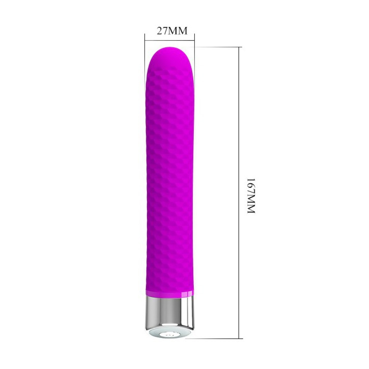 vibromasseur reginald 165 x 27 cm violet 1 5