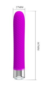 vibromasseur reginald 165 x 27 cm violet 1 5