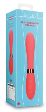 vibromasseur smooth line 11 x 34 cm rouge 1