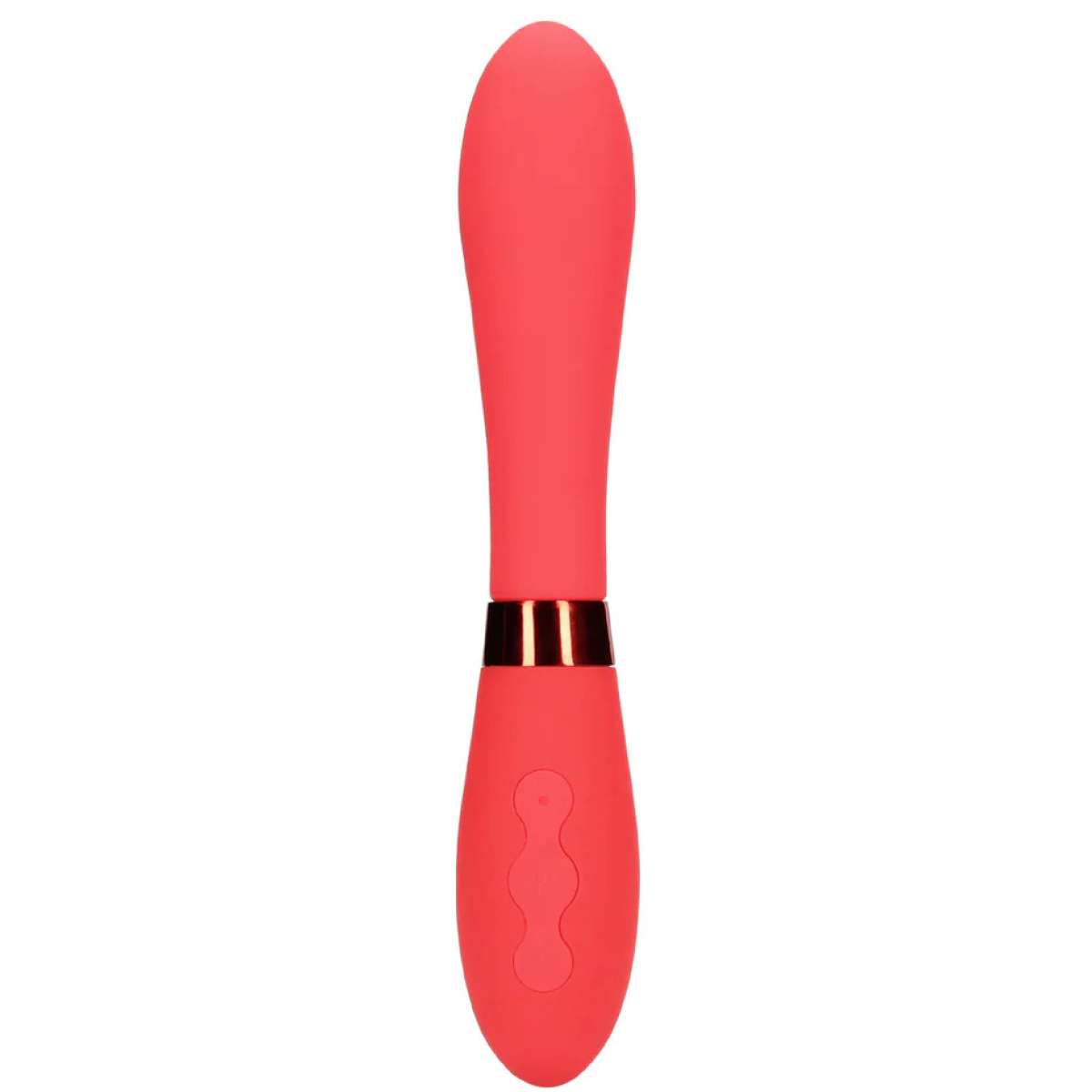 vibromasseur smooth line 11 x 34 cm rouge