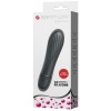 vibromasseur solomon pretty love 9 x 28 cm noir 1