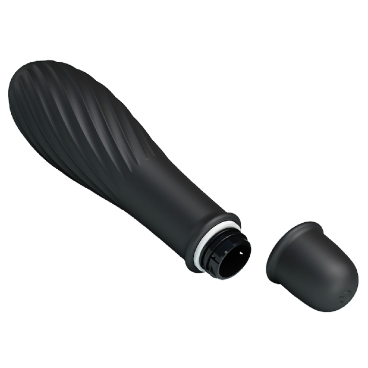 vibromasseur solomon pretty love 9 x 28 cm noir 4