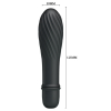 vibromasseur solomon pretty love 9 x 28 cm noir 5