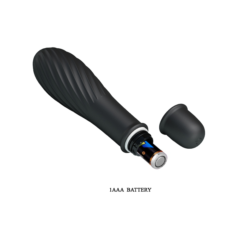 vibromasseur solomon pretty love 9 x 28 cm noir 6