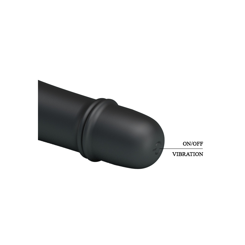 vibromasseur solomon pretty love 9 x 28 cm noir 7
