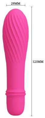 vibromasseur solomon pretty love 9 x 28 cm rose 4