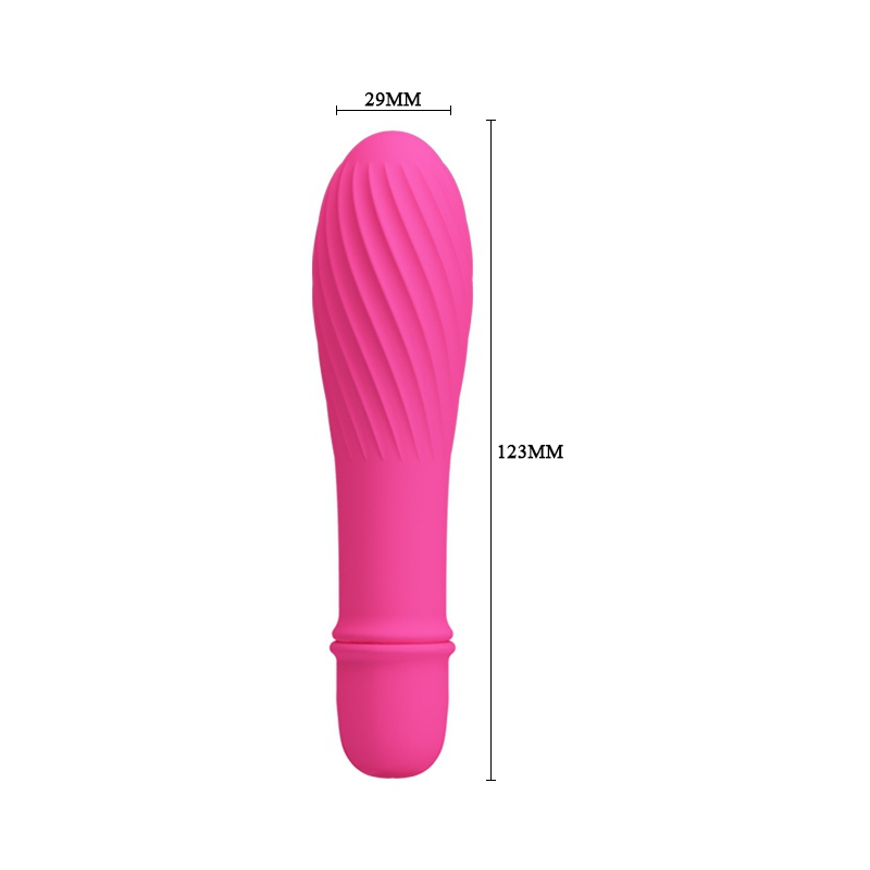 vibromasseur solomon pretty love 9 x 28 cm rose 4