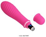 vibromasseur solomon pretty love 9 x 28 cm rose 5