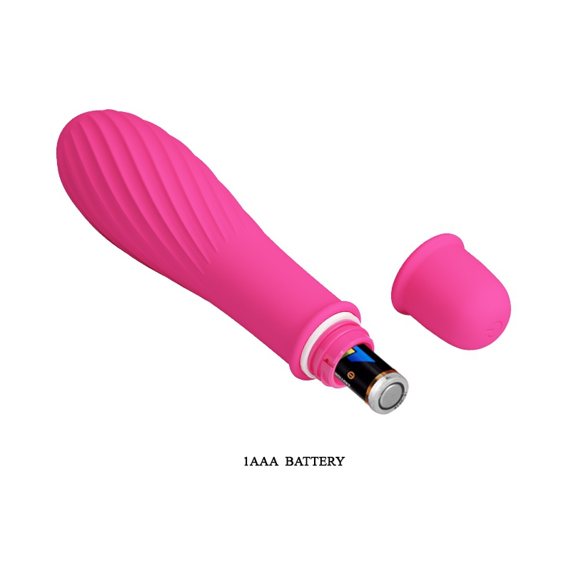 vibromasseur solomon pretty love 9 x 28 cm rose 5