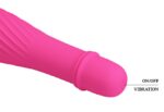 vibromasseur solomon pretty love 9 x 28 cm rose 6