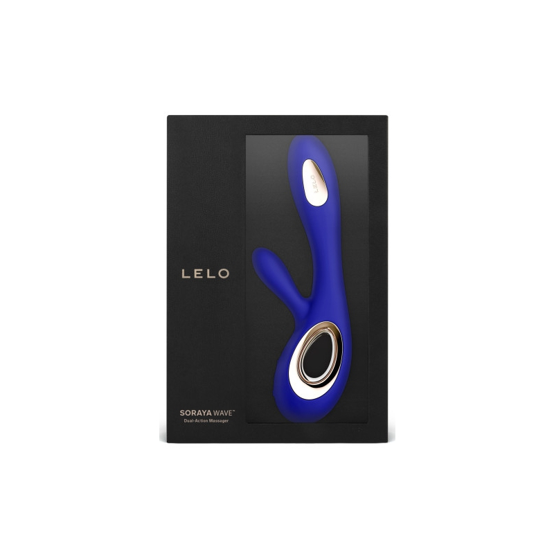 vibromasseur soraya wave 22 x 38 cm bleu nuit 1