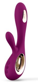 vibromasseur soraya wave 22 x 38 cm mauve