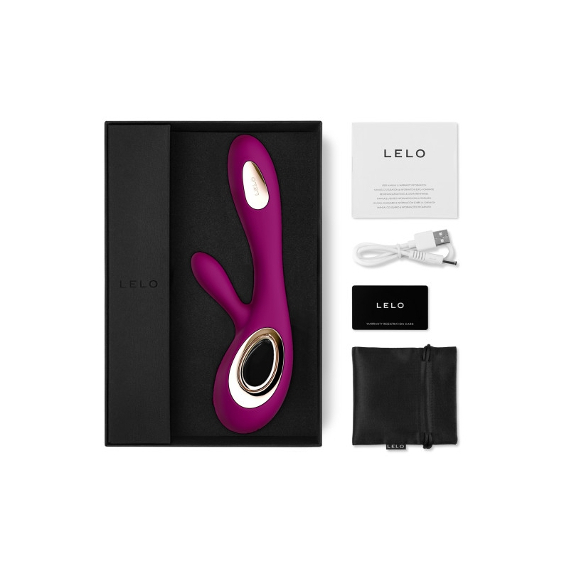 vibromasseur soraya wave 22 x 38 cm mauve 3