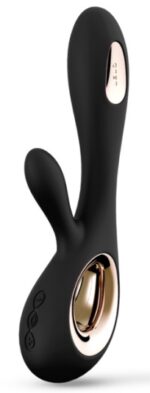 vibromasseur soraya wave 22 x 38 cm noir