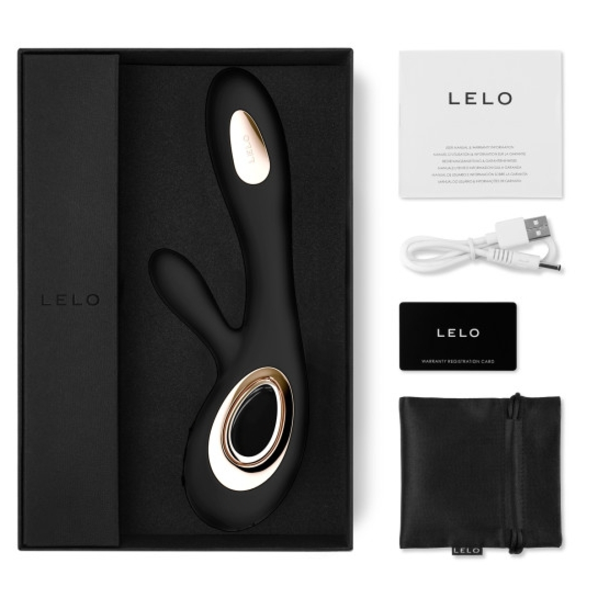 vibromasseur soraya wave 22 x 38 cm noir 3