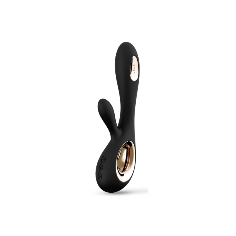 vibromasseur soraya wave 22 x 38 cm noir