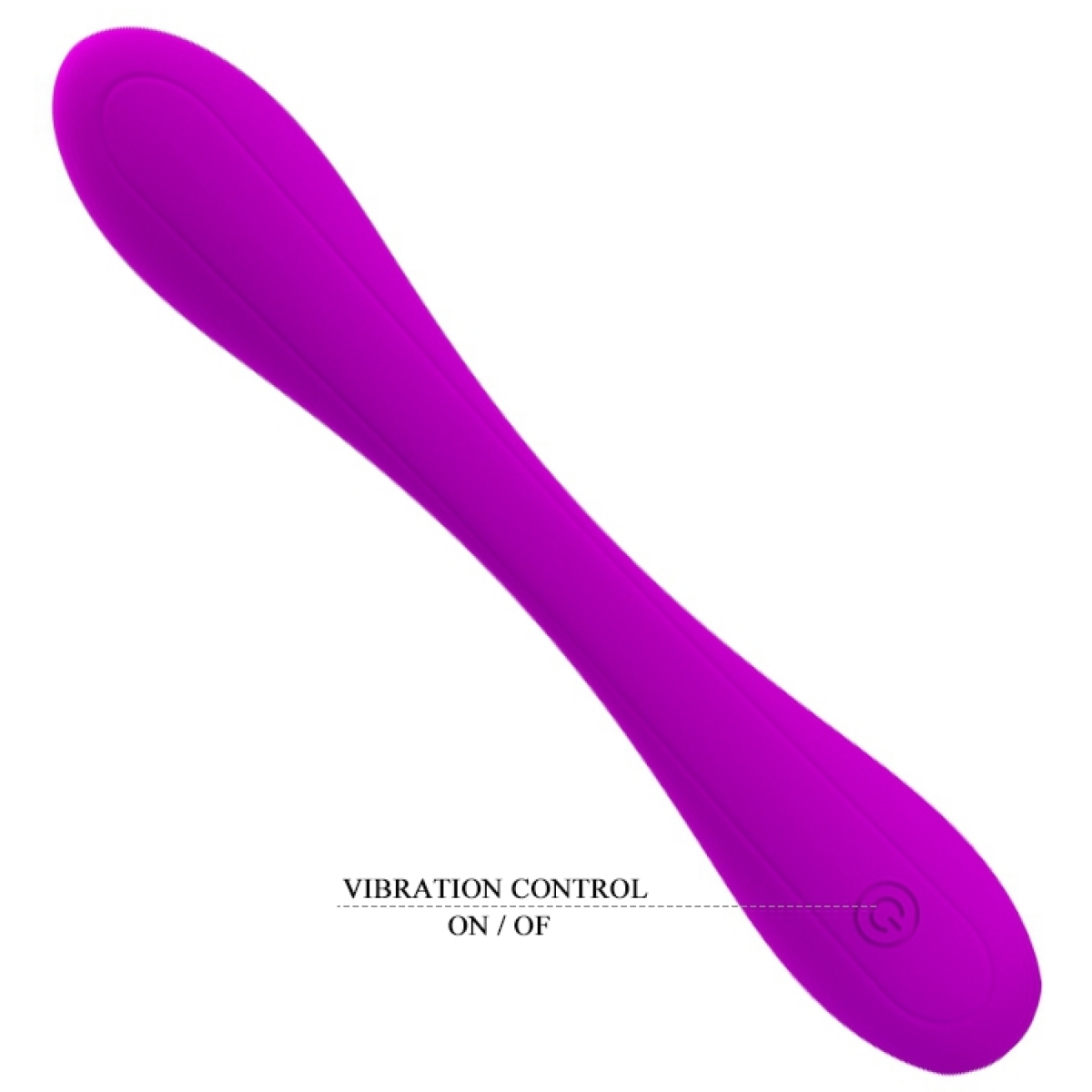 vibromasseur souple yedda pretty love 17 x 27 cm violet 5