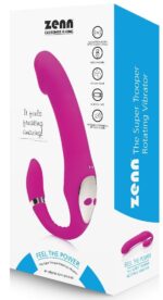 vibromasseur the super trooper 125 x 36cm rose 1 1