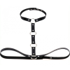 waist belt strap with collar black