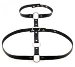 waist belt strap with collar black 2