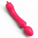 wand avec langue magic head 20cm rouge 2