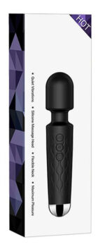 wand beautylit 20cm tete 42mm noir 1