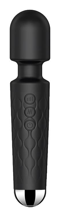 wand-beautylit-20cm-tete-42mm-noir wand beautylit 20cm tete 42mm noir
