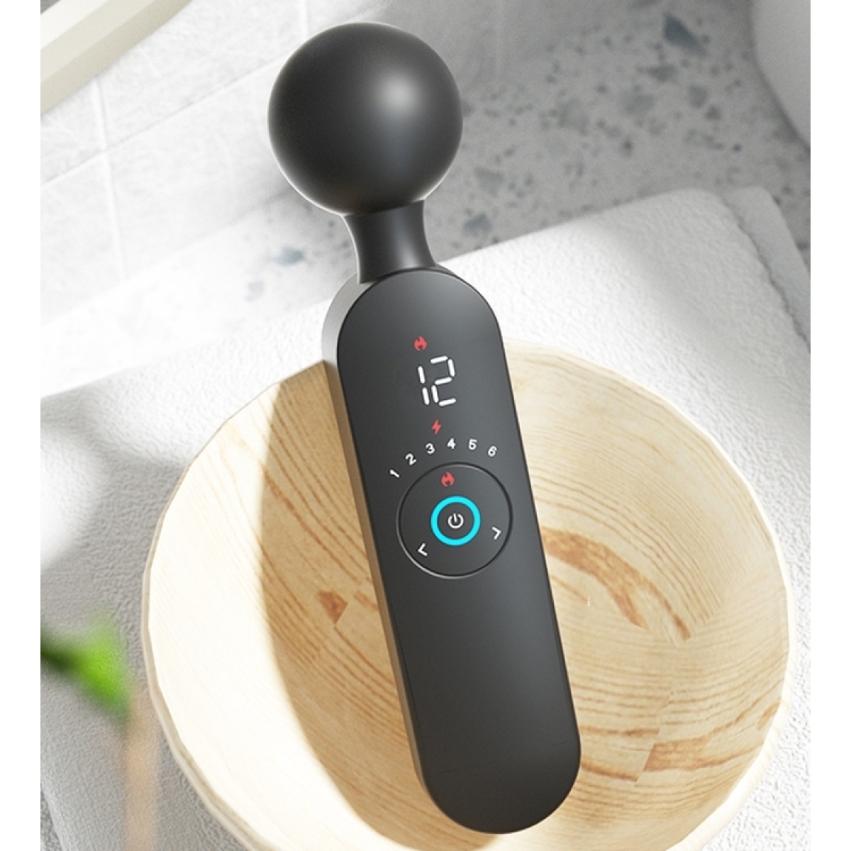 wand chauffant atlas noir tete 50mm 7