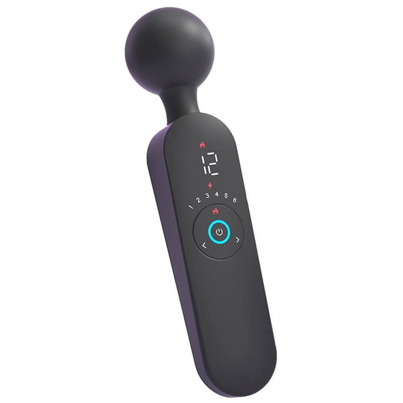 wand chauffant atlas noir tete 50mm