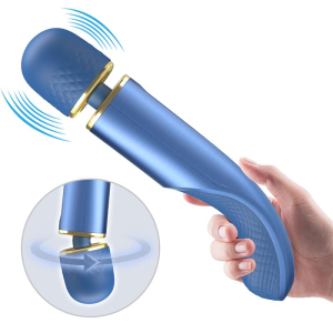wand colorfull 24cm tete 48mm bleu
