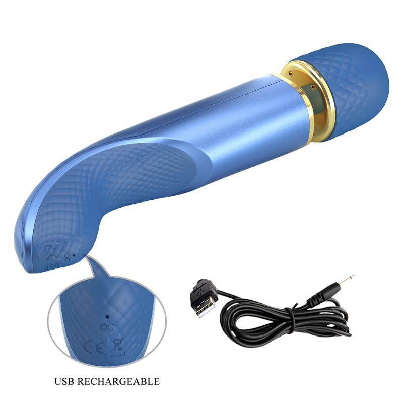 wand colorfull 24cm tete 48mm bleu 9