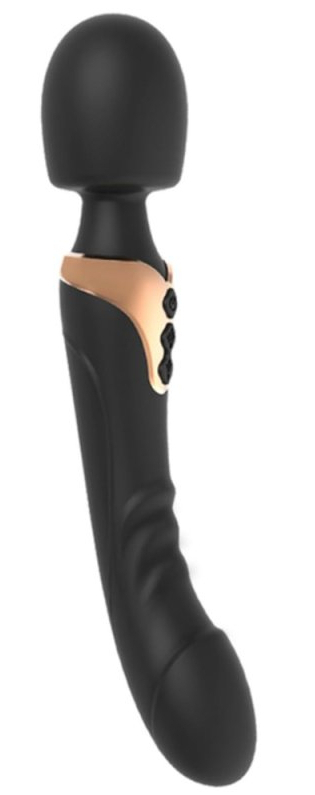 wand-dildo-duzio-10-vibrations-noir wand dildo duzio 10 vibrations noir